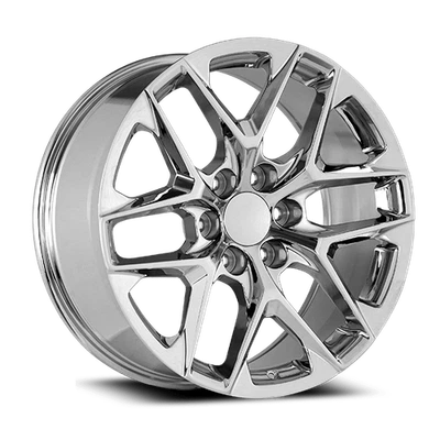 4 nuevas ruedas OE Concept G23 cromadas copo de nieve 22X9 6X5,5 22" para GMC Sierra Foto 1 de 3