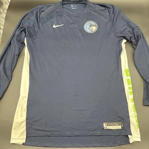 Minnesota Timberwolves Nike NBA Long Sleeve Shirt Men's Navy Blue XXLarge - Picture 1 of 10