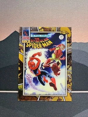 2024 Topps Chrome Marvel Spider-Man #SG-2 Gold Spectacular Spider-Man #2 SP 🔥 - Image 1 of 4