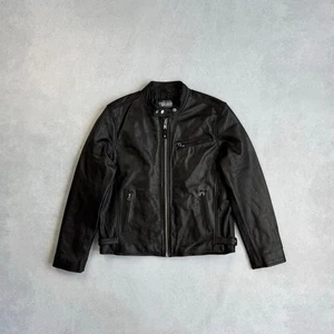 SCHOTT NYC LC940D LAMBSKIN LEATHER BLACK BIKER JACKET ADULT SIZE ~XL ( 2XL tag ) - Picture 1 of 20