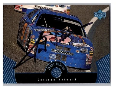 1999 Upper Deck Jerry Nadeau #54 signed auto autograph - Image 1 of 2