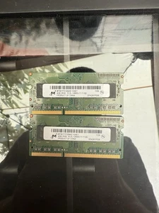 2x 4GB DDR3 PC3-12800 1600MHz Laptop Memory RAM SO-DIMM Tested - Picture 1 of 3