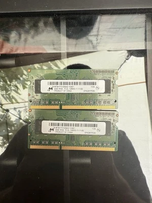 2x 4GB DDR3 PC3-12800 1600MHz Laptop Memory RAM SO-DIMM Tested - Image 1 of 3