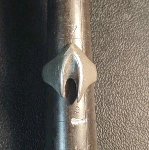 Anillo de plata de ley 925 punk gótico abstracto talla 8 de 6,3 gramos - Imagen 1 de 8