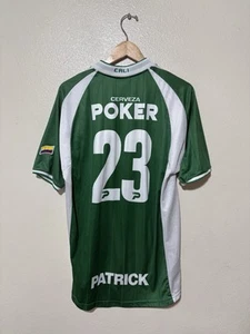 Camiseta Deportivo Cali Patrick Verde De Colección Y2K Colombia Fútbol #23 XL Western Union - Imagen 1 de 8