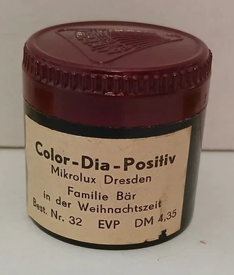 10 088 DDR Dia Film Mikrolux Dresden „Familie Bär in der Weihnachtszeit (32)“ - Bild 1 von 3
