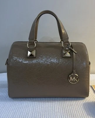 Michael Kors Grayson средний спортивная в шелуху кожаная сумка с Ярлыками - Изображение 1 из 4