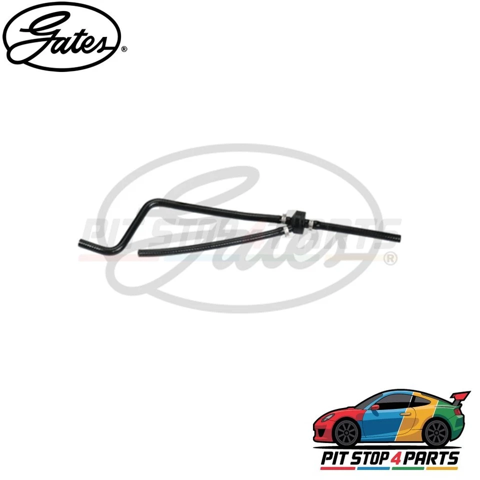 Mangueira de aquecedor Gates 02-1685 preta EPDM compatível com Land Rover Discovery 1994-1996 - Imagem 1 de 4