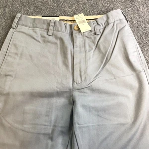 Banana Republic Emerson Chinohose Herren 30 x 31 gerade Passform grau minimalistisch neu mit Etikett - Bild 1 von 12