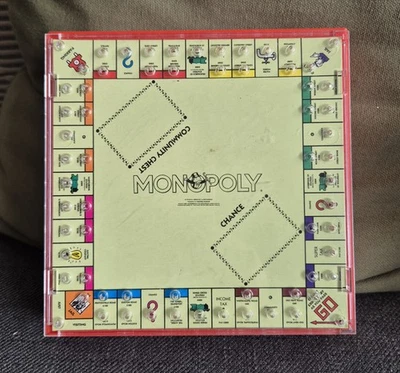 Monopoly Travel Board Game by Hasbro 2001 Mini Small Portable Family Fun - Image 1 of 4