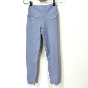 YPB by ABERCROMBIE 7/8-Length Leggings XS Short Periwinkle Blue Stretch Pocket - Picture 1 of 8