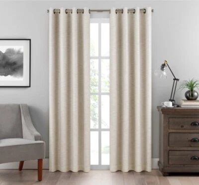 Eclipse Warren Absolute Zero 100 % ojal apagón panel superior marfil - 50 W x 108 L Foto 1 de 4