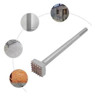 25Zähne Quadratischer Kopf Betonmeißel SDS-Max Stockerplatte Meißel Schlaghammer - Bild 1 von 12