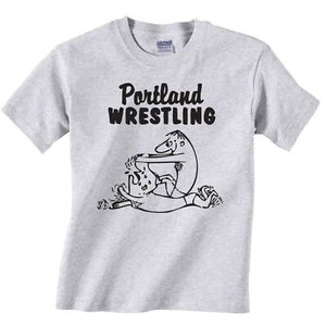 Classic Portland Wrestling T-Shirt - Picture 1 of 3