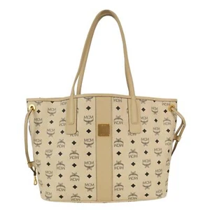 MCM Damen Tasche Beige Handtasche Shopper Groß - Bild 1 von 7