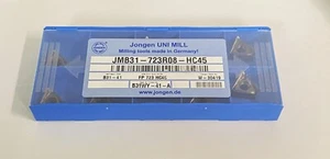10st JONGEN Wendeplatten JMB31-723R08-HC45Wendeschneidplatten FP 723 HC45 - Bild 1 von 1