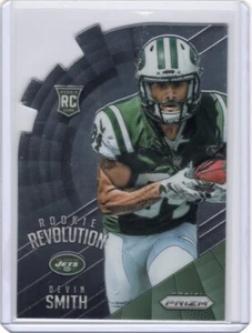 2015 troquelado Prizm Football Devin Smith Rookie Revolution - Imagen 1 de 2