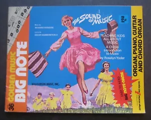 Golden Music Big Note GMB36 The Sound Of Music Songbook - Picture 1 of 7