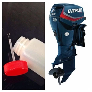 EVINRUDE ETEC OUTBOARD BOAT MOTOR 80ML  TOUCH UP  PAINT KIT - NAVY BLUE - Bild 1 von 1