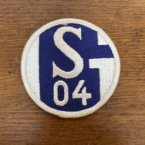 Vintage S04 bestickt Aufnäher Patch 3" - Bild 1 von 3