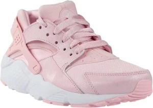 Nike Girl's Huarache Run Se (Big Kid) Prism Pink/Prism Pink/White 4 US Big Kid M - Picture 1 of 5