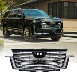 Parrilla superior de parachoques delantero Platinum para Cadillac Escalade Sport 2021 2022 2023 - Imagen 1 de 14