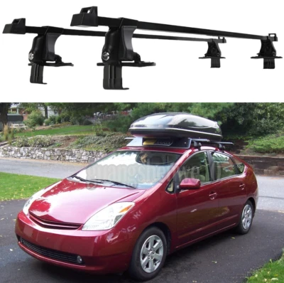 For Toyota Prius C 2013-21 54" Car Top Roof Rack Cross Bars Cargo Carrier W/Lock Foto 1 de 4