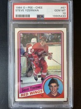 1984 O-PEE-CHEE STEVE YZERMAN #67 PSA 10 ~ GEM MINT Rookie