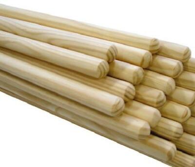 Pinewood Broom Handle 5ft/150cm 28mm Snow Shovel Brush Shaft • 27.99£