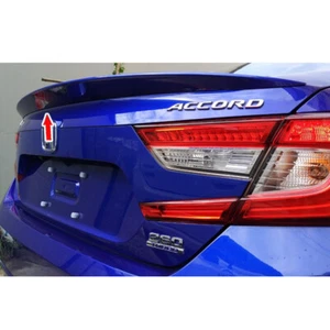 Glossy Black Fit For Honda Accord 10th 4DR Sedan Rear Trunk Spoiler Wing 2019 - Picture 1 of 6
