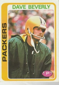 FREE SHIPPING-NRMINT-1978 TOPPS #303 DAVE BEVERLY PACKERS - Picture 1 of 1
