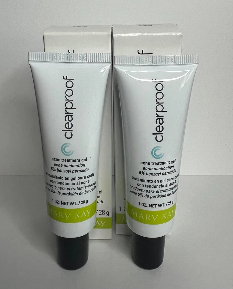 2 Mary Kay Clearproof Acne Treatment Gel 1 oz/ 28g Expiration date: 11/26 FRESH - Image 1 of 1