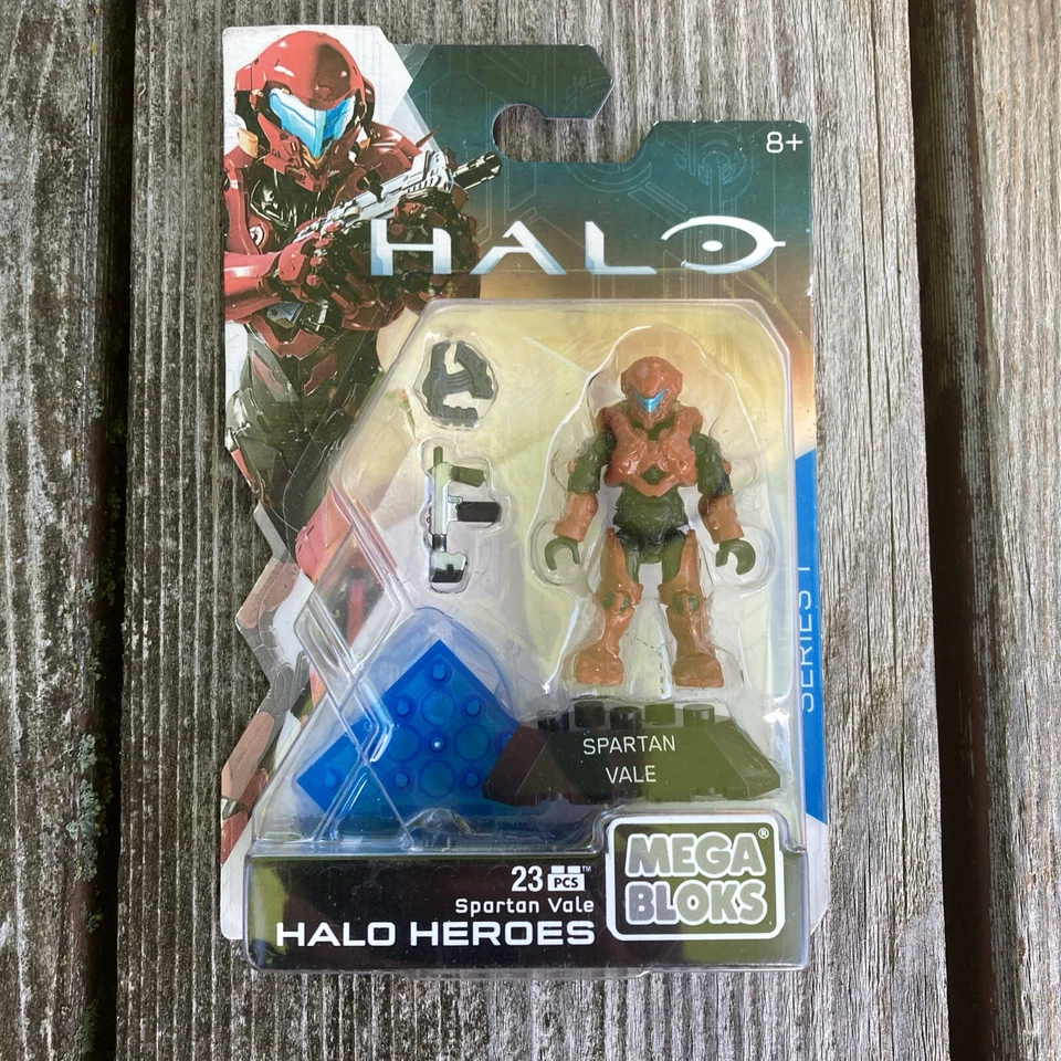 Halo Heroes Mega Bloks Series 1 Set of All 6 Xbox Figures MOC Rare