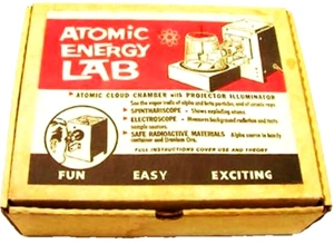 Vintage Atomic Toy for Kids Label Fridge Magnet 2.5 x 3.5" 1YR Warranty! - Picture 1 of 4