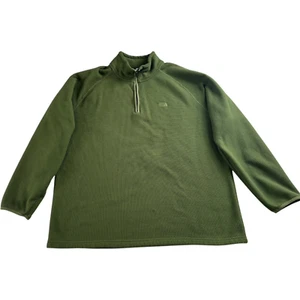North Face Pullover Herren Large 1/4 Zip Waffelmuster Fleece Activewear Popover - Bild 1 von 8