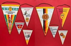 4 x DDR Wimpel NVA ASV BERNAU II, ASG Vorwärts Prenzlau I, SC Wünsdorf    ( 9 - Bild 1 von 3