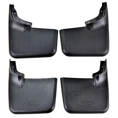 Guardabarros delanteros y traseros moldeados OEM 2023-2026 Ford F-250, F350, OEM sin taladro Foto 1 de 4