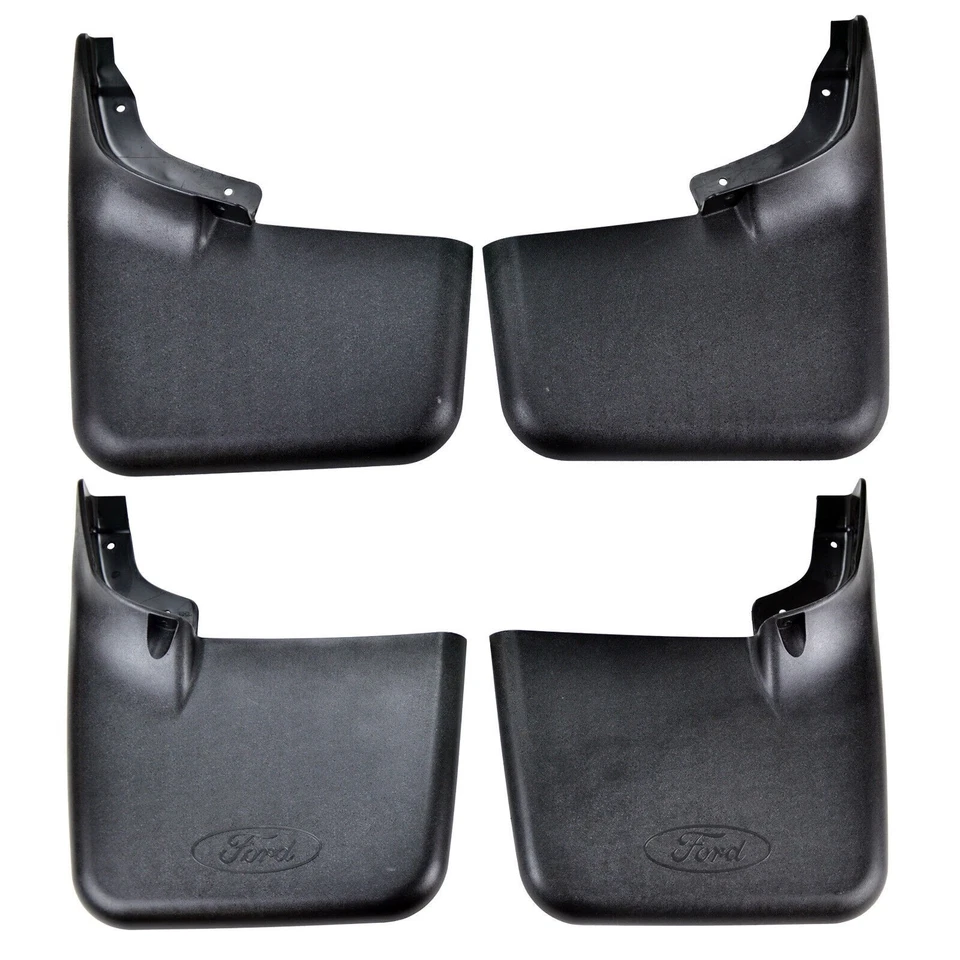 NOS 1981 - 1987 Ford Exp Mud Flaps White