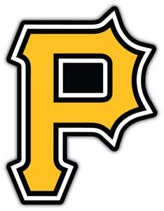 "Calcomanía pegatina parachoques con logotipo deportivo de béisbol de los Piratas de Pittsburgh MLB ""TALLAS" - Imagen 1 de 1