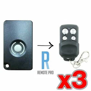 Control remoto de garaje compatible 3 x HomEntry/Home Entry HE60/HE60R/HE4331/HE60ANZ - Imagen 1 de 10