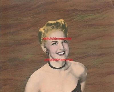 Original NBC Telop Bump Card Promo Photo 1950 Peggy Lee DBW - Image 1 of 3