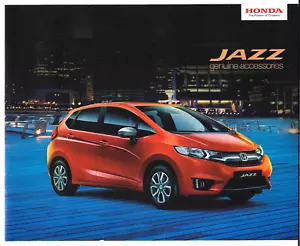 Honda Jazz Accessories 2015-2016 UK Market Sales Brochure - Picture 1 of 2