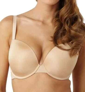 PANACHE Nude Porcelain Elan Plunge T-Shirt Bra US 36DD, Style 7326 New - Picture 1 of 7