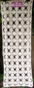 RIDEAU CROCHET MAIN ARTISANAT FRANCAIS SUR MESURE   DANDY - Imagen 1 de 4