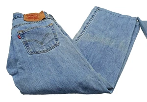 Vintage Levis 501XX Jeans Button Fly "CUSTOM TAILORED 28" x 24" See Below - Picture 1 of 14