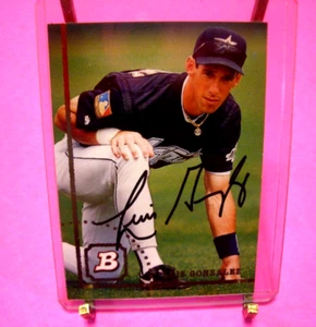 Luis Gonzalez - 1994 Bowman Card # 62 - Autograph - Picture 1 of 12