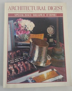 November 1995 Architectural Digest Special Issue Broadway At Home - Foto 1 di 3