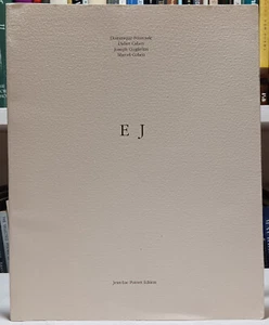 Dominique Fourcade SIGNED & INSCRIBED to Cole Swensen - E J - Marcel Cohen - Imagen 1 de 5