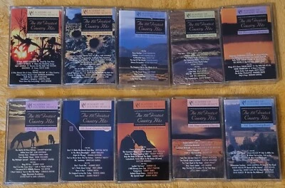 101 лучший кантри-хит Academy Of Country Music полный набор кассет 1-10 - Изображение 1 из 4
