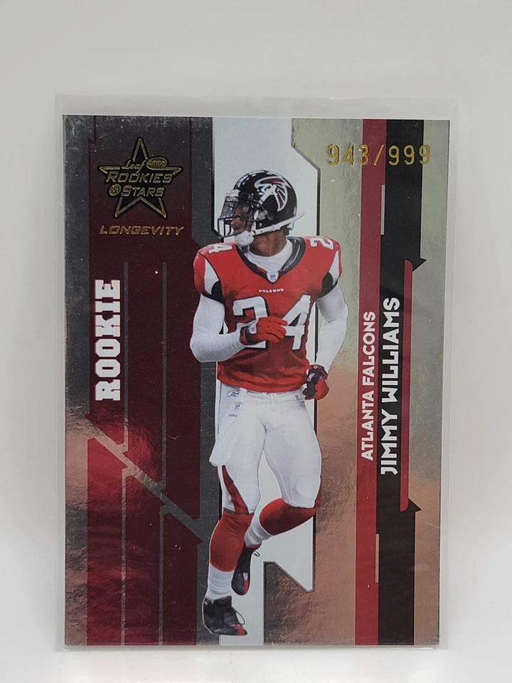 2006 Leaf Rookies & Stars - Rookie #182 Jimmy Williams /999 (RC) - Image 1 of 2